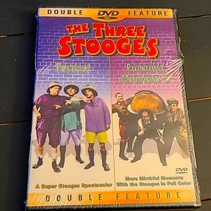 Double Feature The Three Stooges "Festival" & "Funniest Moments ll" DVD